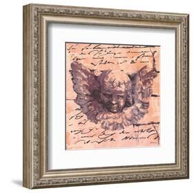 Apricot Letter of an Angel-Anna Flores-Framed Art Print