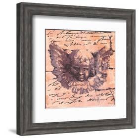 Apricot Letter of an Angel-Anna Flores-Framed Art Print