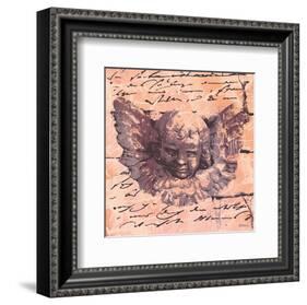 Apricot Letter of an Angel-Anna Flores-Framed Art Print