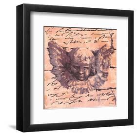 Apricot Letter of an Angel-Anna Flores-Framed Art Print