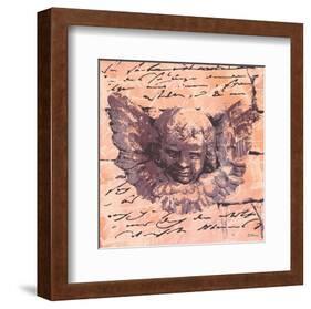 Apricot Letter of an Angel-Anna Flores-Framed Art Print