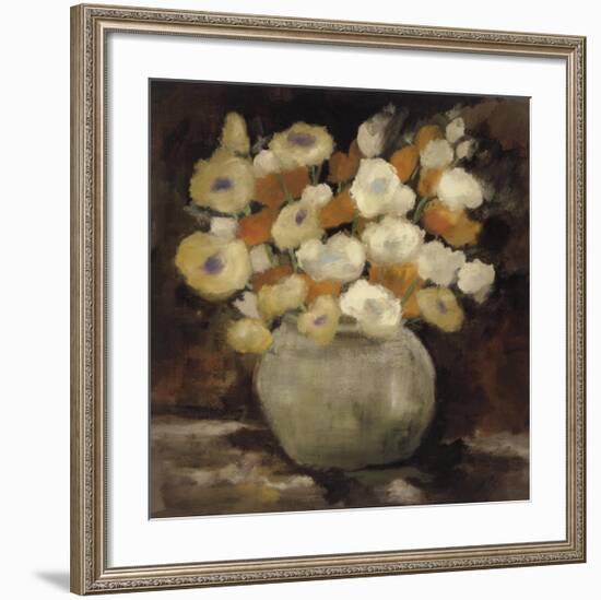 Apricot Poppies-Onan Balin-Framed Art Print