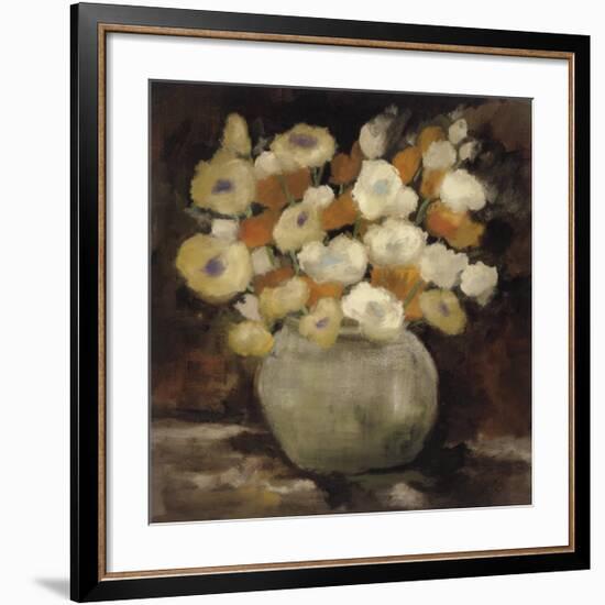 Apricot Poppies-Onan Balin-Framed Art Print