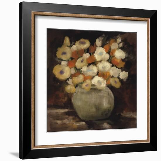 Apricot Poppies-Onan Balin-Framed Art Print