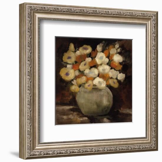 Apricot Poppies-Onan Balin-Framed Art Print