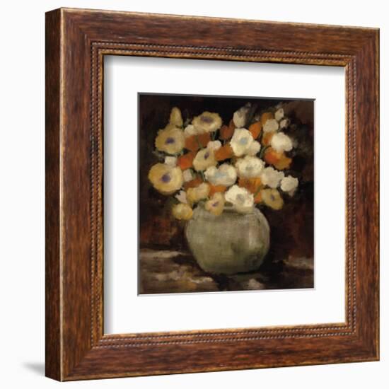 Apricot Poppies-Onan Balin-Framed Art Print