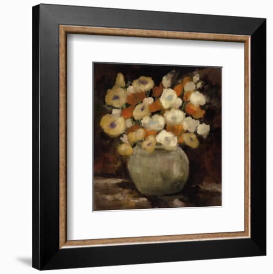 Apricot Poppies-Onan Balin-Framed Art Print