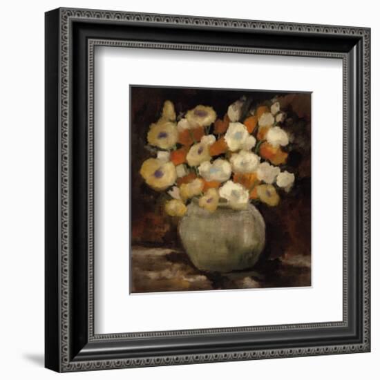 Apricot Poppies-Onan Balin-Framed Art Print