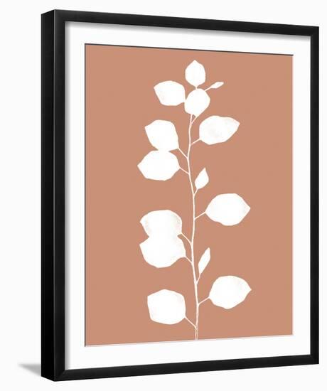 Apricot Silhouette - Sprout-Kristine Hegre-Framed Giclee Print