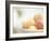 Apricots in a White Bowl Still Life-Steve Lupton-Framed Photographic Print