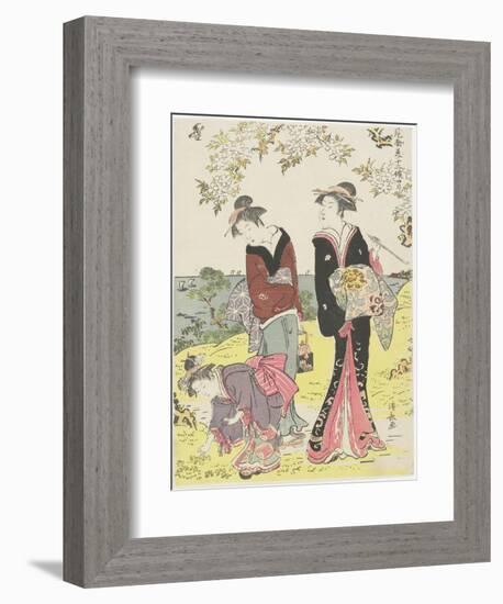 April, 1783-Torii Kiyonaga-Framed Giclee Print