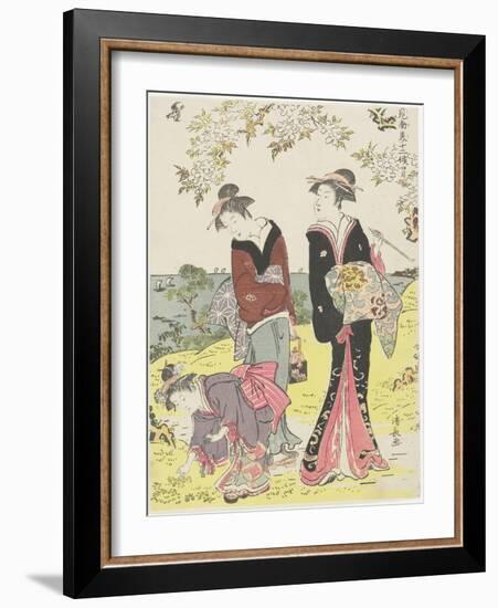 April, 1783-Torii Kiyonaga-Framed Giclee Print