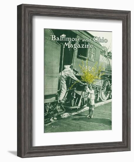 April 1921-null-Framed Giclee Print