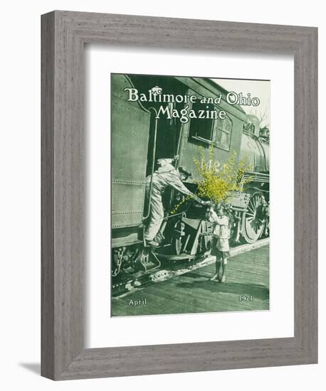 April 1921-null-Framed Giclee Print