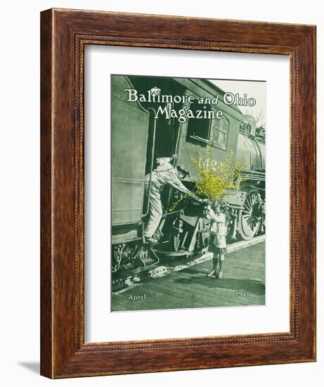 April 1921-null-Framed Giclee Print