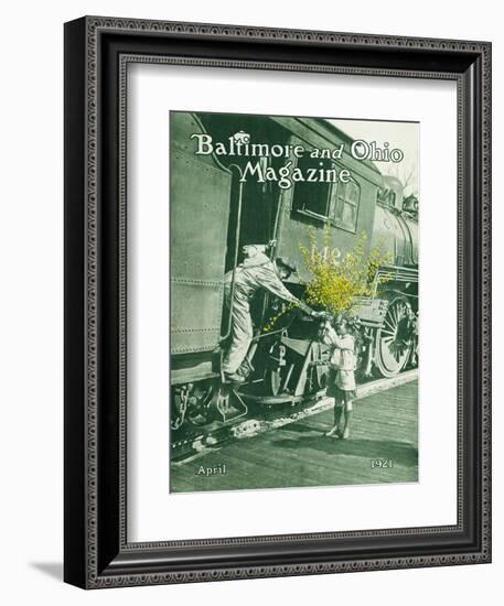 April 1921-null-Framed Giclee Print