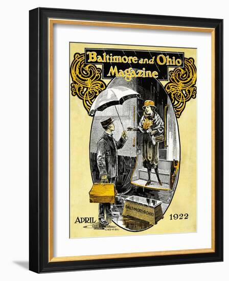 April, 1922-Charles H. Dickson-Framed Giclee Print