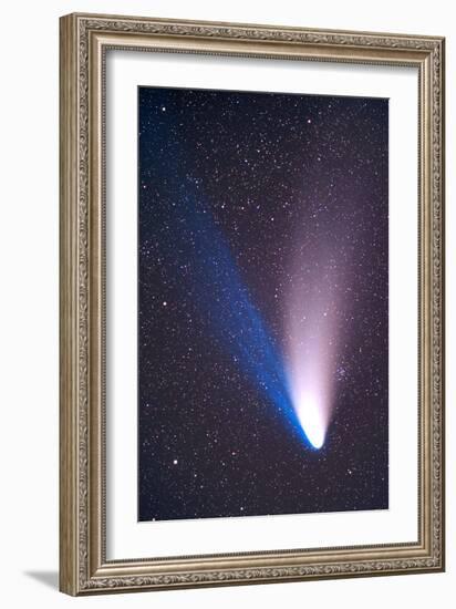 April 7, 1997 - Come Hale-Bopp-null-Framed Photographic Print