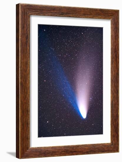 April 7, 1997 - Come Hale-Bopp-null-Framed Photographic Print