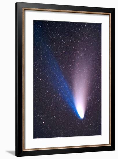April 7, 1997 - Come Hale-Bopp-null-Framed Photographic Print