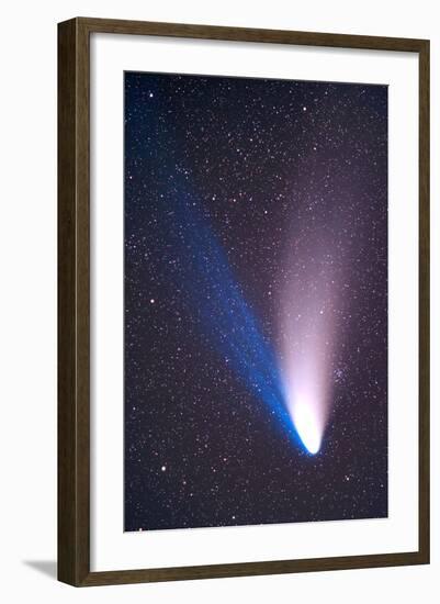 April 7, 1997 - Come Hale-Bopp-null-Framed Photographic Print