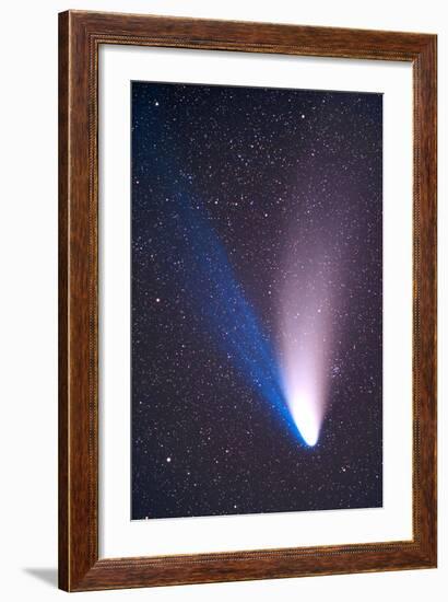 April 7, 1997 - Come Hale-Bopp-null-Framed Photographic Print