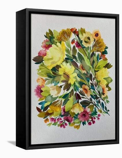 April Bouquet-Kim Parker-Framed Premier Image Canvas