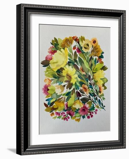 April Bouquet-Kim Parker-Framed Giclee Print