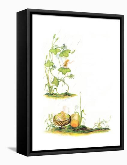 April Fairies - Jack & Jill-Susan Carlton Smith-Framed Premier Image Canvas