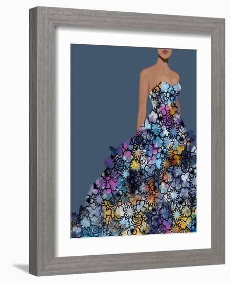 April Flowers II-Clayton Rabo-Framed Giclee Print