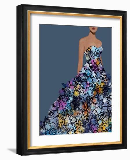 April Flowers II-Clayton Rabo-Framed Giclee Print