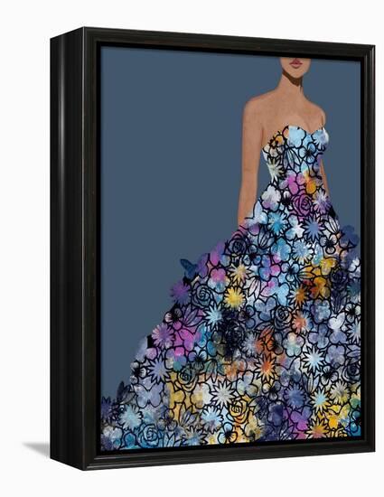 April Flowers II-Clayton Rabo-Framed Premier Image Canvas