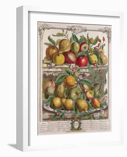 April, from 'Twelve Months of Fruits', by Robert Furber-Pieter Casteels-Framed Giclee Print