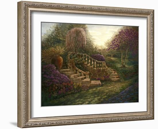 April Garden-Judy Mastrangelo-Framed Giclee Print