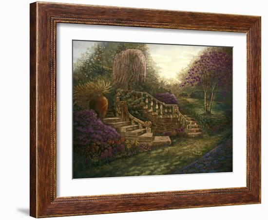 April Garden-Judy Mastrangelo-Framed Giclee Print