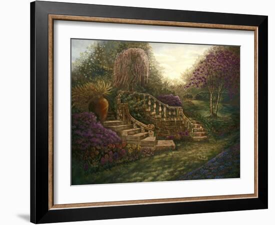 April Garden-Judy Mastrangelo-Framed Giclee Print