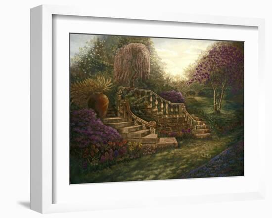 April Garden-Judy Mastrangelo-Framed Giclee Print