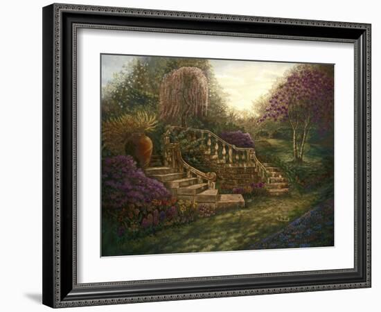 April Garden-Judy Mastrangelo-Framed Giclee Print