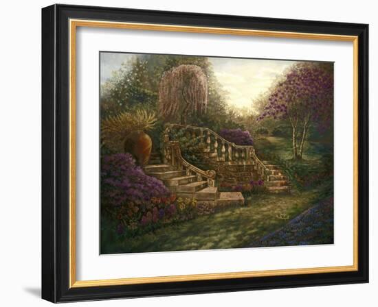 April Garden-Judy Mastrangelo-Framed Giclee Print