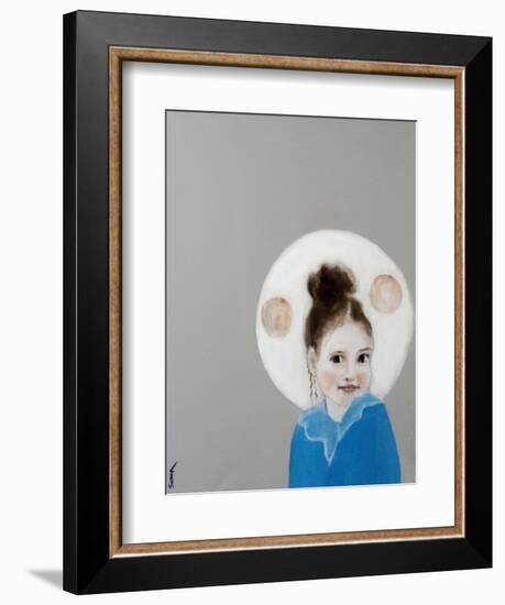 April in Blue, 2016-Susan Adams-Framed Giclee Print