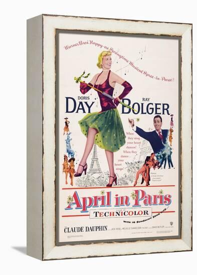 April in Paris, Doris Day, Ray Bolger, 1953-null-Framed Stretched Canvas