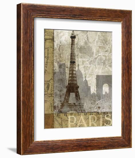 April In Paris-Keith Mallett-Framed Art Print