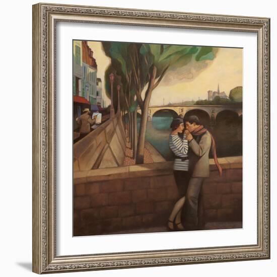 April in Paris-Gary Kelley-Framed Art Print