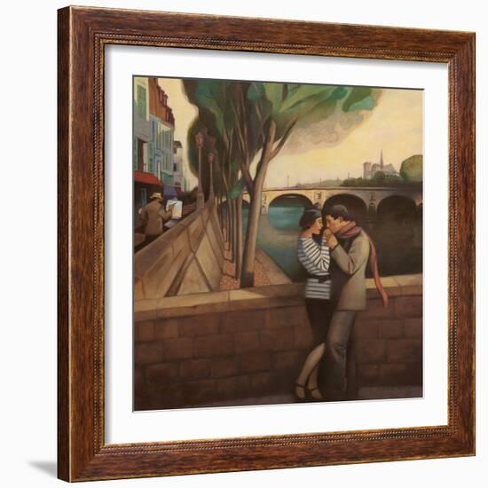 April in Paris-Gary Kelley-Framed Art Print