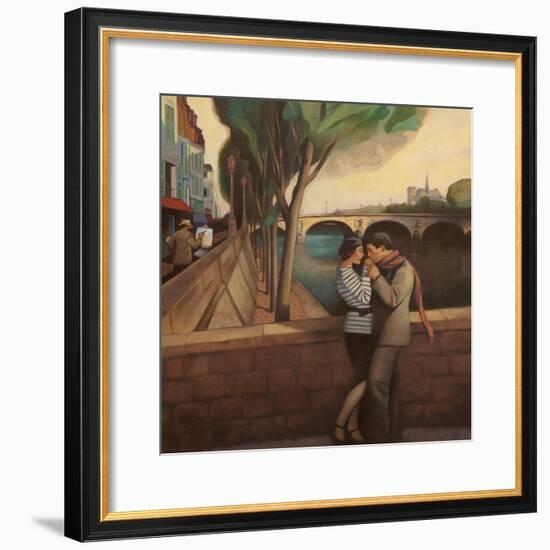 April in Paris-Gary Kelley-Framed Art Print