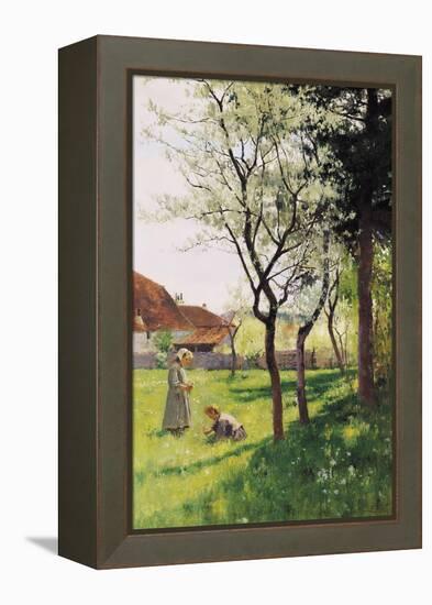 April in the Meadows-William Bartlett-Framed Premier Image Canvas