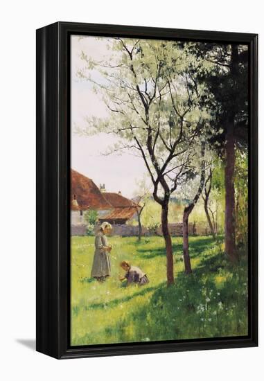 April in the Meadows-William Bartlett-Framed Premier Image Canvas