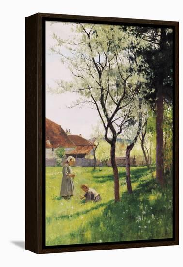 April in the Meadows-William Bartlett-Framed Premier Image Canvas