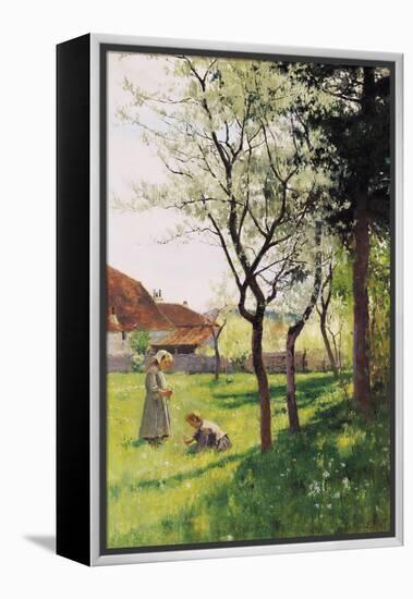 April in the Meadows-William Bartlett-Framed Premier Image Canvas