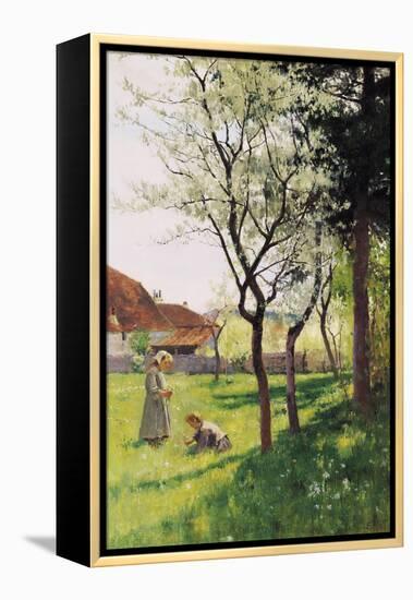 April in the Meadows-William Bartlett-Framed Premier Image Canvas